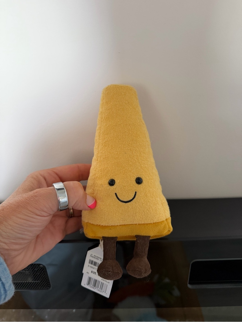 Jellycat Amuseables Parmesan Cheese Plush Toy NWT